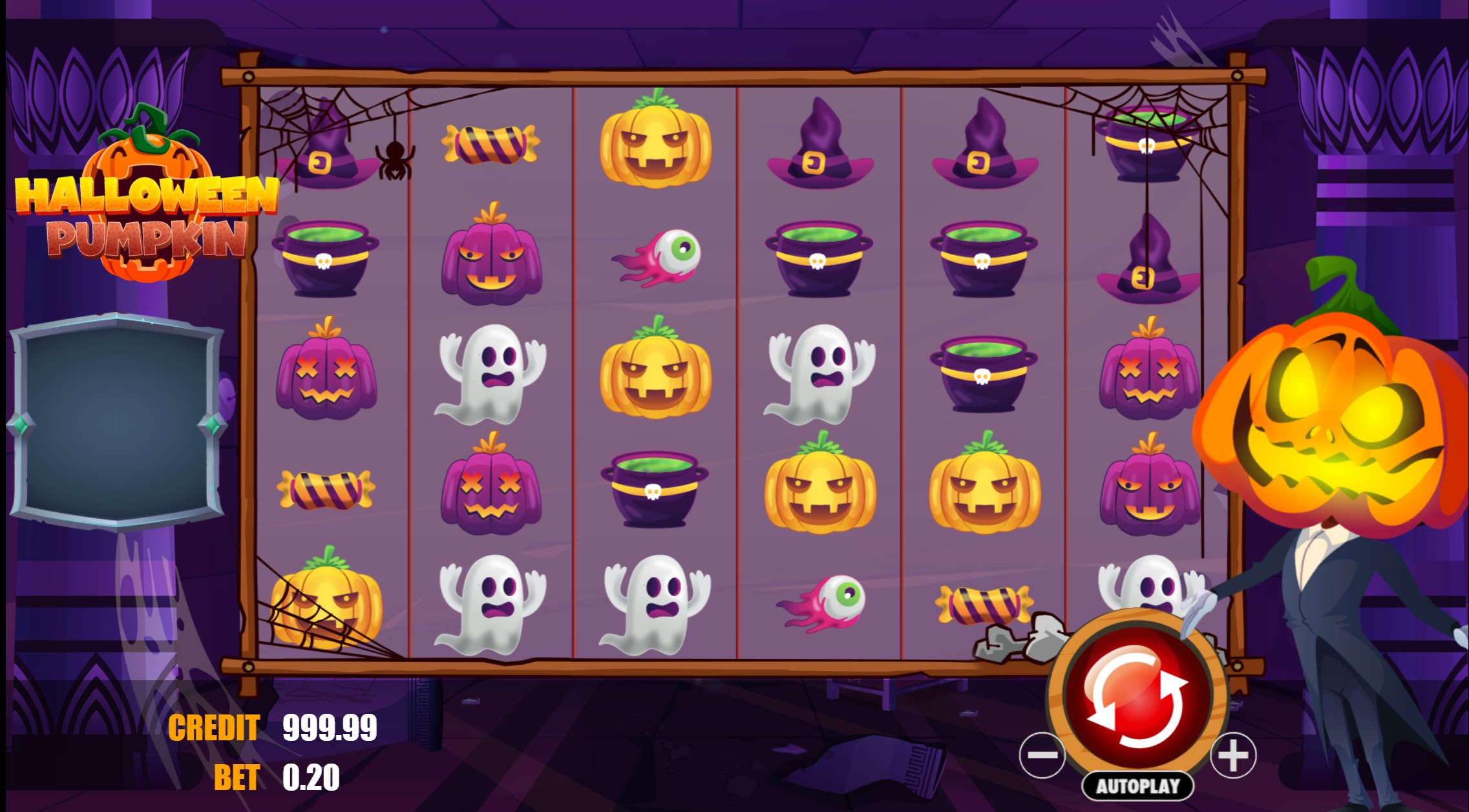 Halloween Pumpkin Slot Gameplay